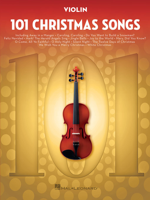 Title details for 101 Christmas Songs by Hal Leonard Corp. - Available